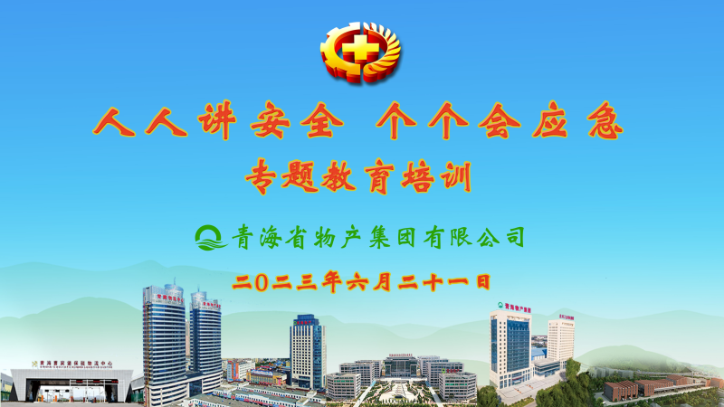 提高安全管理水平 落實(shí)全員安全責(zé)任——集團(tuán)安委會(huì)舉辦2023年“人人講安全，個(gè)個(gè)會(huì)應(yīng)急”專(zhuān)題教育培訓(xùn)