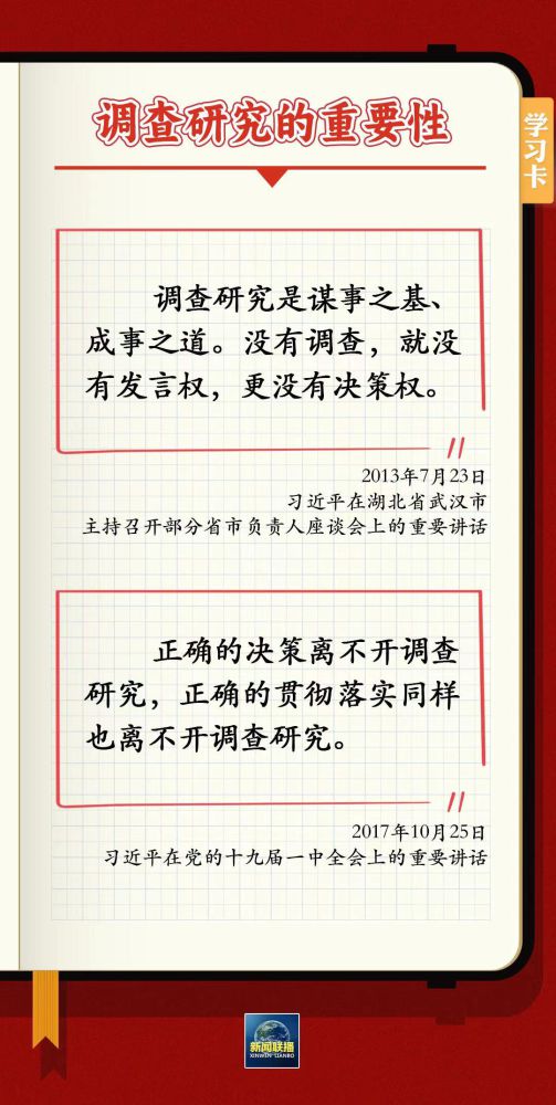 學(xué)習(xí)卡丨如何深入調(diào)查研究？跟總書記學(xué)習(xí)“五字訣”